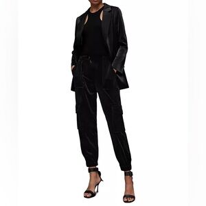 ALLSAINTS Frieda Velvet Trousers Size 10